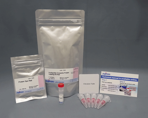 ExoSparkler Exosome Protein Labeling Kit - Red